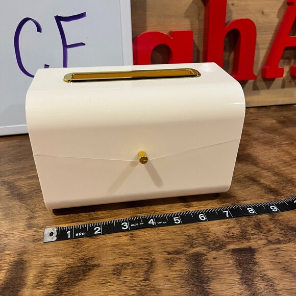 Other - 5/$20 Rectangular Paper Tissue Box, Decorative Napkin Storage Box, CF